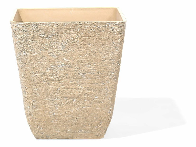 Set 2 buc. ghiveci DOLES (piatră) (bej)