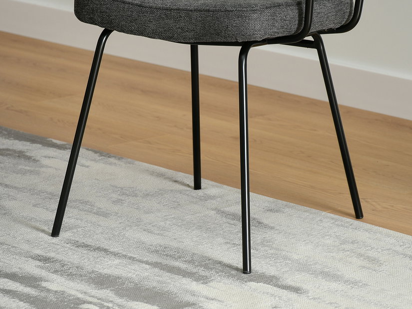 Scaun Cleo (grafit + negru)