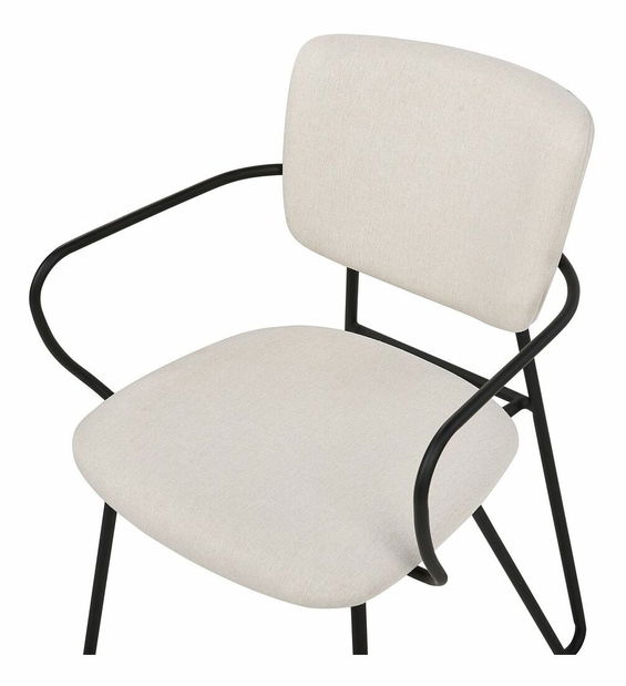 Set blagovaonskih stolica (2 kom.) Emmanuelle (bijela)