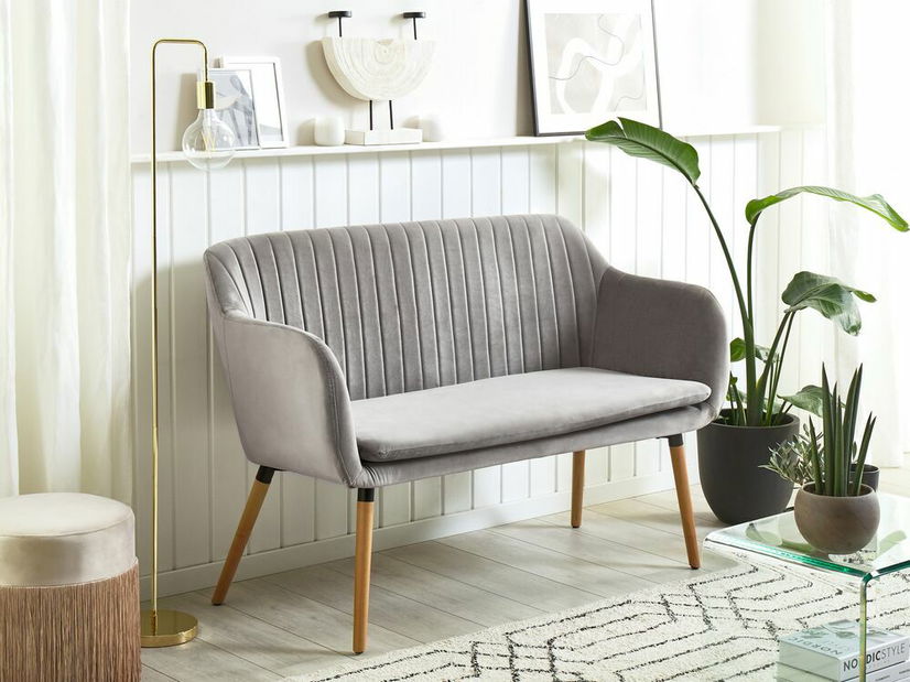 Pohovka dvojsedačka TORBY (sivá)