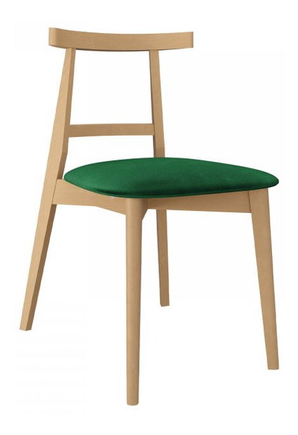 Blagovaonska stolica KD 71 (bukva + smaragdna) 