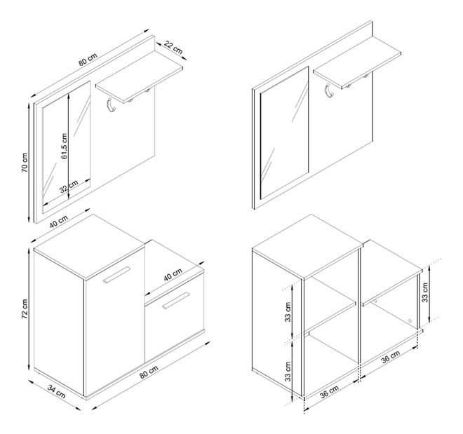 Hall Midl (Sonoma Tölgy) 