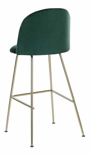 Set 2 ks. barových stoličiek ARCAL (zelená)