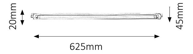 Podhľadové svietidlo Slim 2344 (biela)