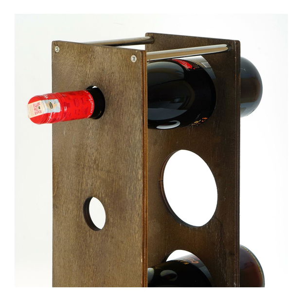 Ukrasni stalak za vino Vanute 7 (orah)