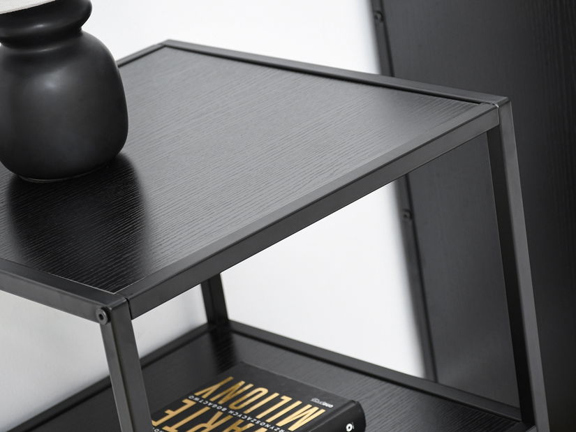 Nočný stolík Subsidios (čierna)