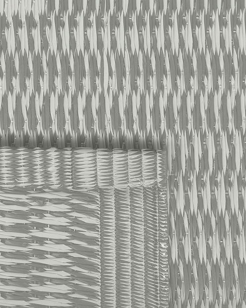 Koberec 60x105 cm JELMO (polypropylén) (sivá)