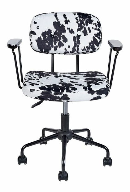 Scaun de birou Asta (alb negru)