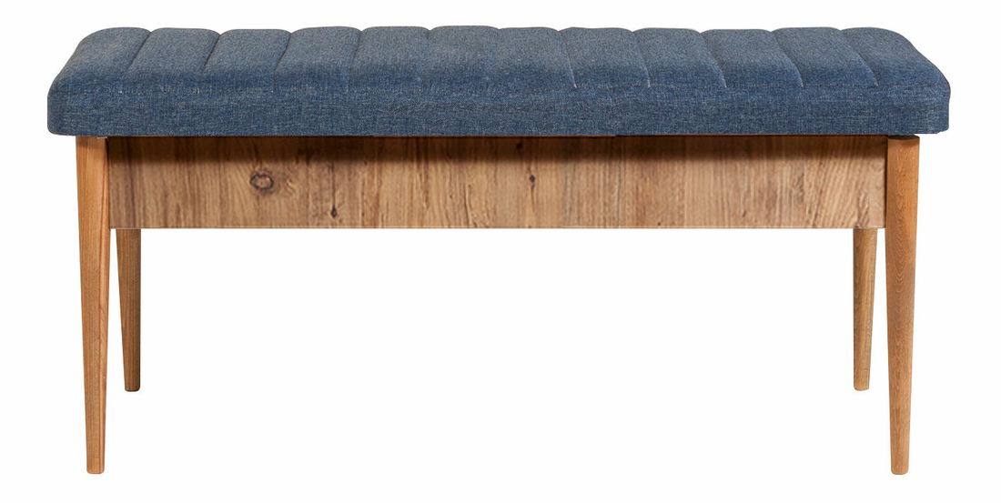 Blagovaonski set Vlasta 1 (antlantski bor + tamnoplava) (za 4 osobe)