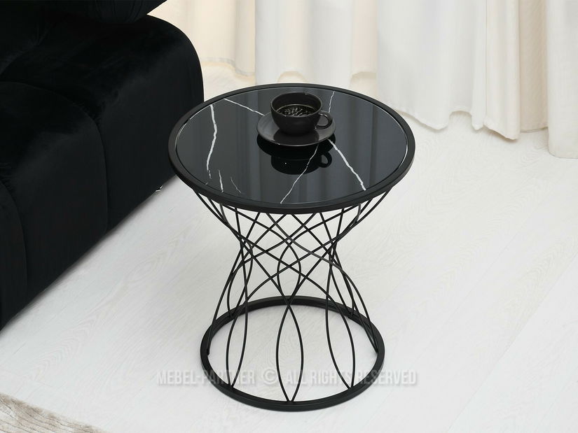 Măsuță de cafea Favorezcan (negru)