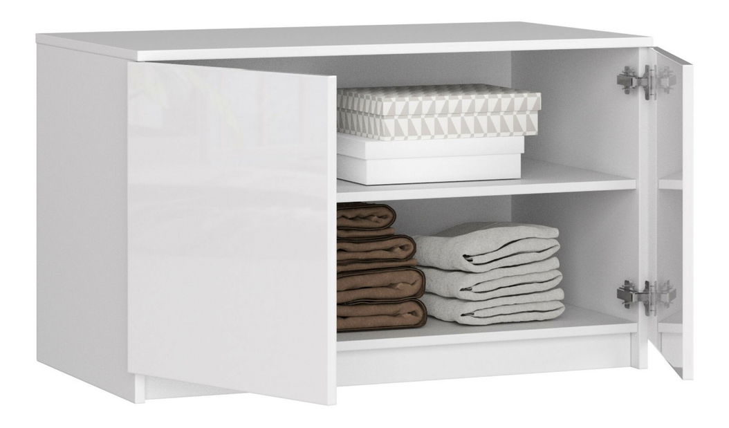 Nadstavba na skriňu Sashka (biely lesk)