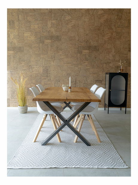 Jedálenský stôl Tvameria 2 (prírodná)