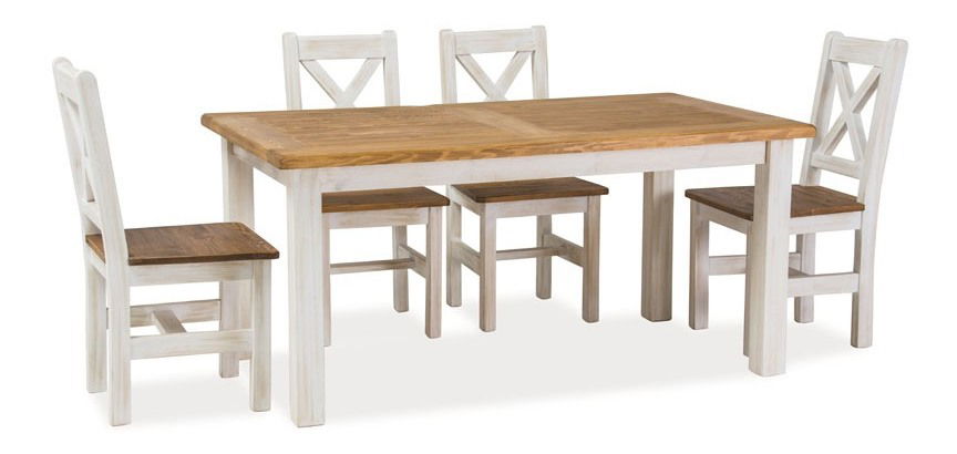 Jedálenský stôl Peter (pre 6 osôb) (masív)