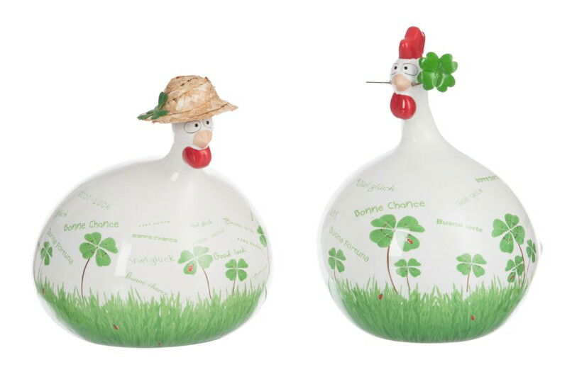 Figurína Jolipa (16x16x21cm) (Zelená) (2ks)