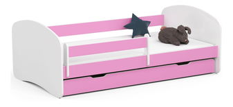 Gyerekágy Pranshi III (rózsaszín) (matraccal)