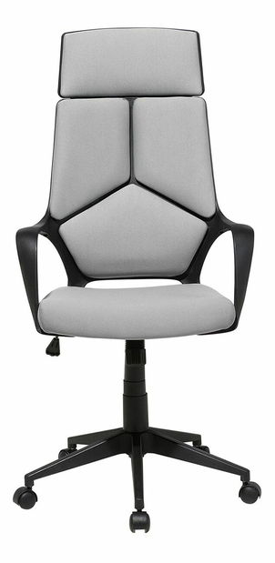 Kancelárska stolička Delhi (sivá + čierna)