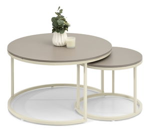 Dohányzóasztal Krael (bézs + krém)