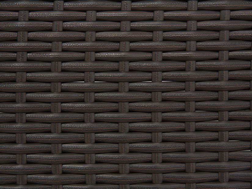 Șezlong pentru grădină Forte (maro închis)