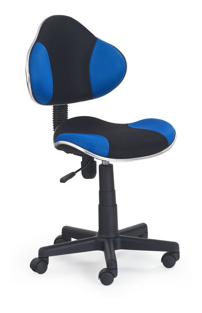 Detská stolička Flash čierna + modrá