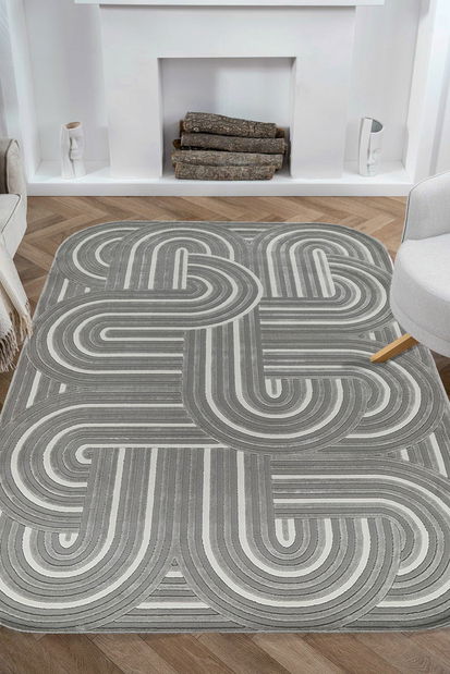 Covor 120 x 180 cm Amore VIII (crem + gri)