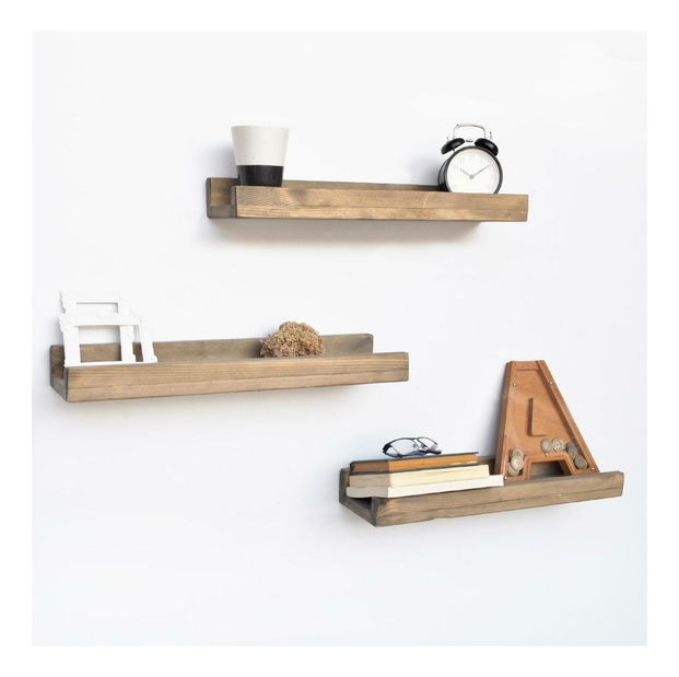 Set 3buc. polițe Nopesa 7 (nuc) 