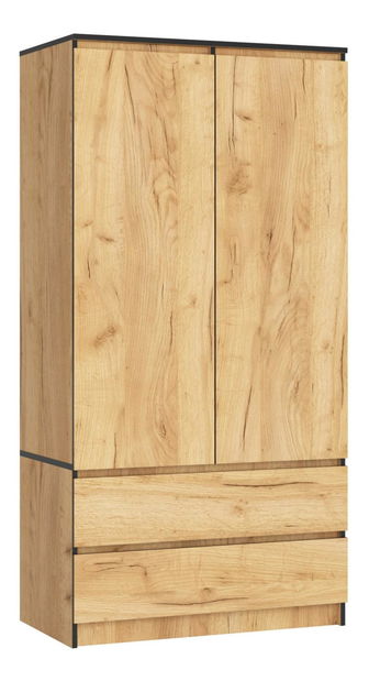 Ruhásszekrény Safwan (craft tölgy)