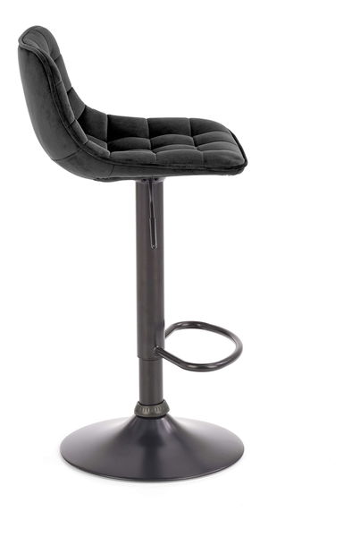 Scaun tip bar Hertha (negru)