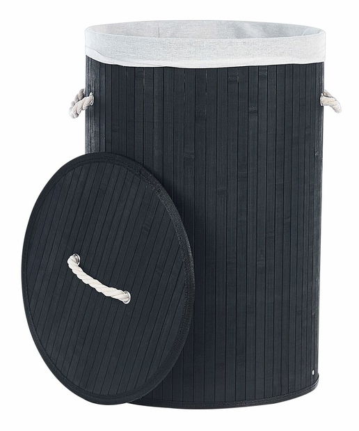 Coș de rufe Shirell (negru) 