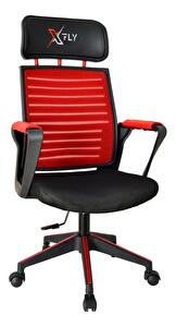 Irodai gamer szék Vamivo 1 (piros + fekete) 