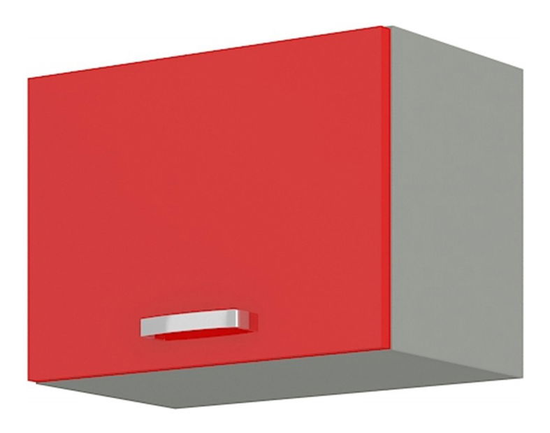 Dulap superior de bucătărie Roslyn 60 GU 36 1F (roșu + gri)