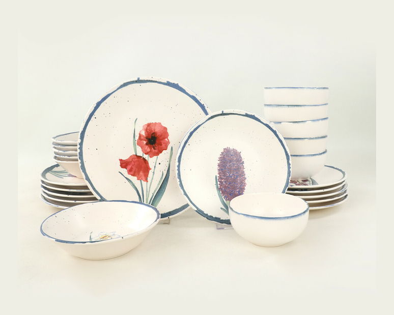 Serviciu de masă (24 buc.) Timba (multicolor)