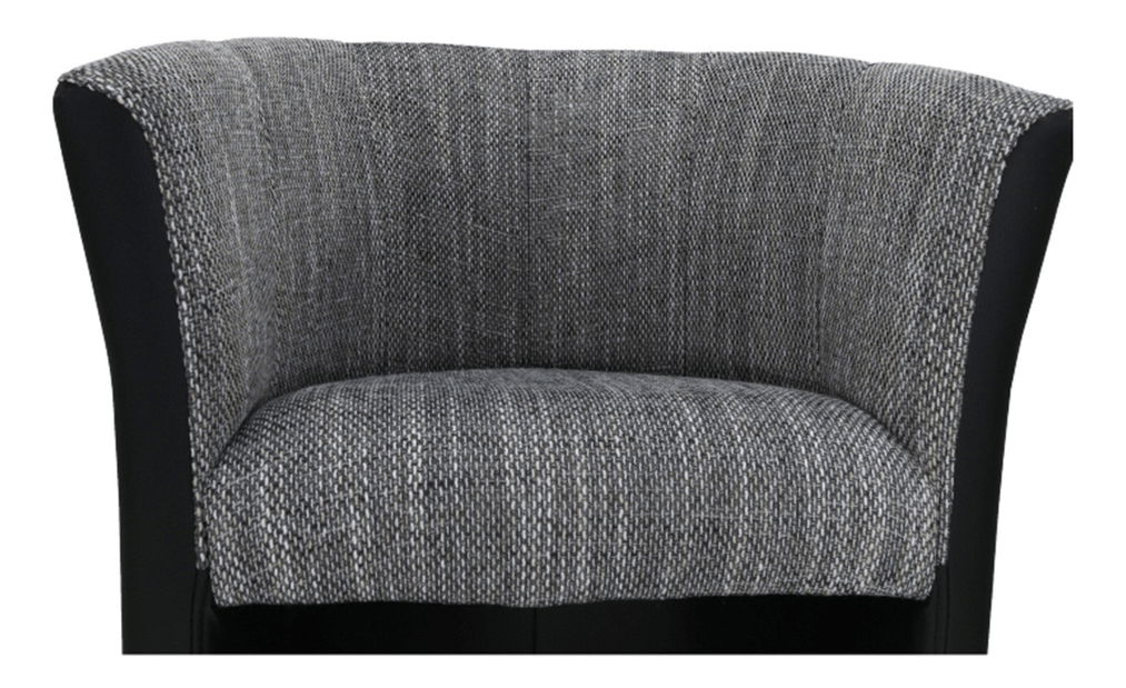 Fotoliu Cubali (piele ecologică negru + Lava 5)