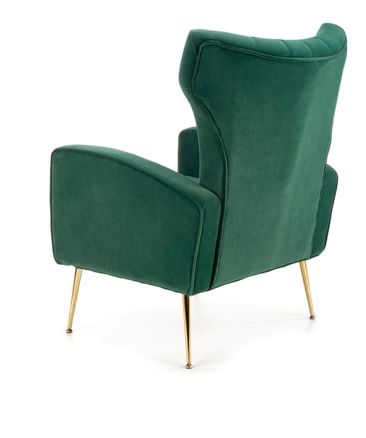 Füles fotel Varelo (sötétzöld)