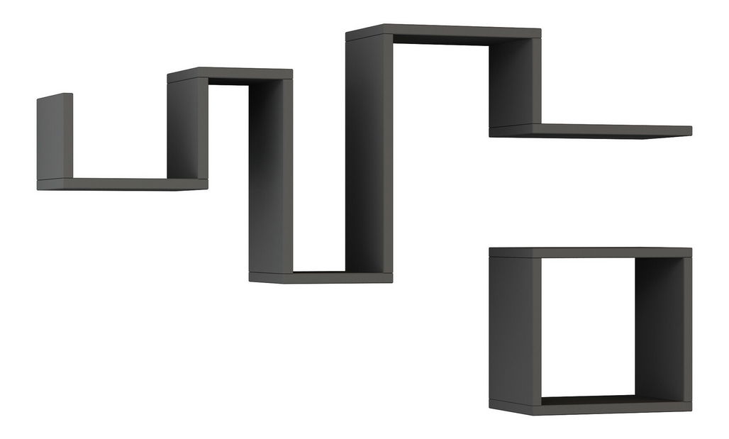 Polc Faxy (antracit)