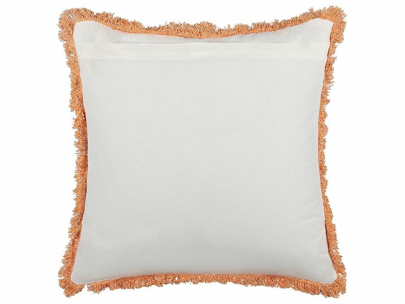 Sada 2 ozdobných vankúšov 45 x 45 cm Satin (biela)