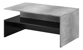 Stolić za kavu- Barly Typ 99 (crna + svjetli beton)