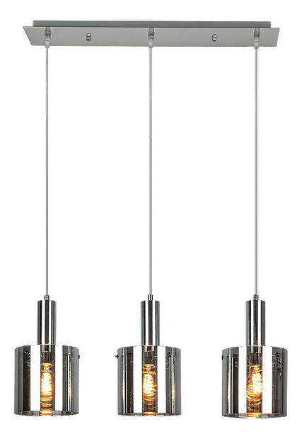 Viseća svjetiljka Gratonit 5250 (krom + dimljeno staklo)