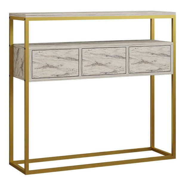 Konzolový stolík Guarde (mramor frézia)