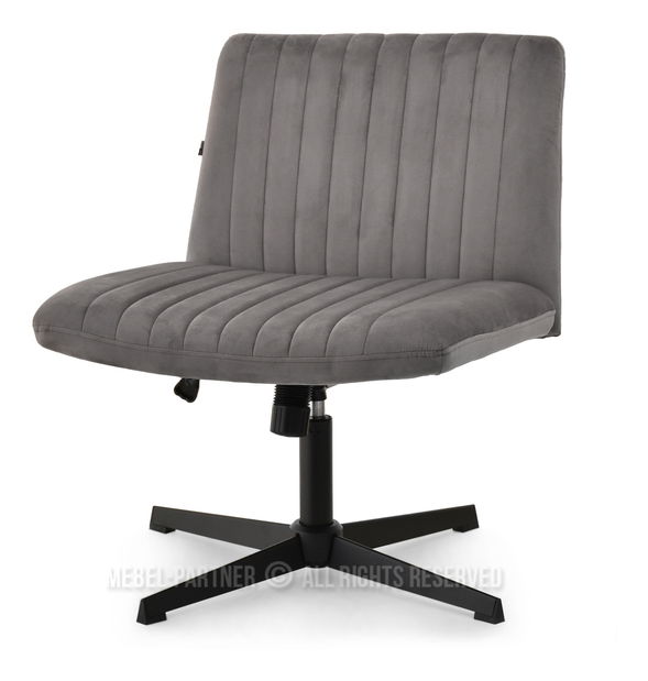 Fotelja Loise (siva + zlatna)