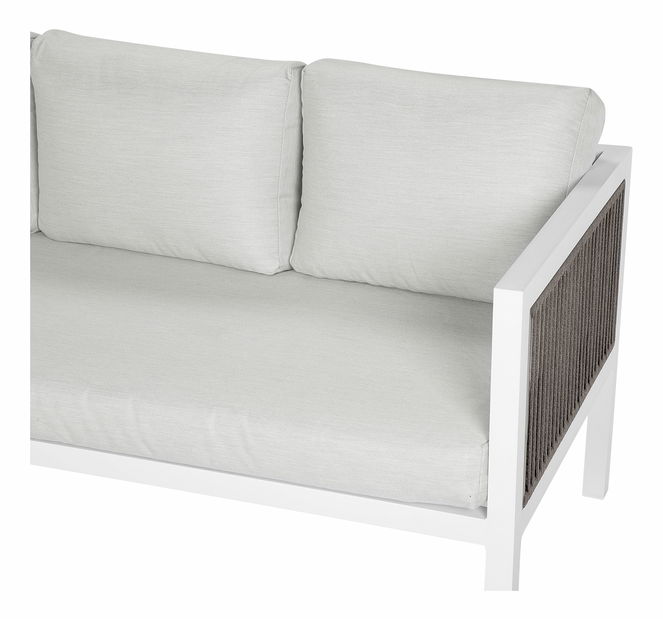 Sedacia súprava Boro (biela) (pre 5 osôb)