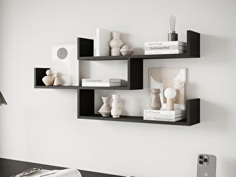 Polica Cyzara 3 (grafit)