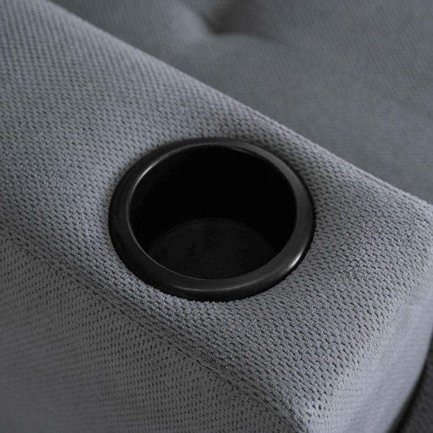 Fotoliu Nuevos (gri deschis) 