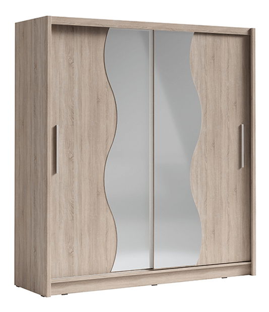 Šatníková skriňa Billix Typ 1 (dub sonoma)