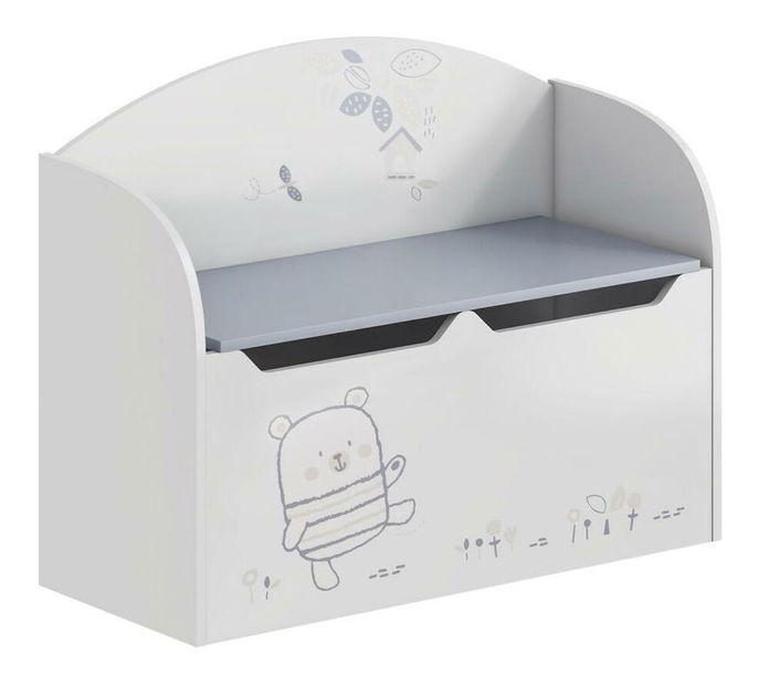 Box pentru jucării Boarta (alb) 