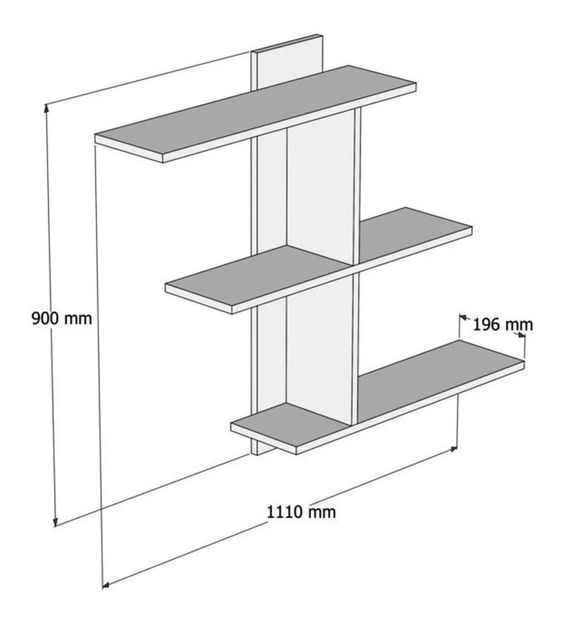 Polica Dopali (orech) 
