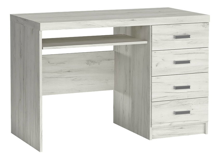 Íróasztal Nadenas N16 (fehér craft) 