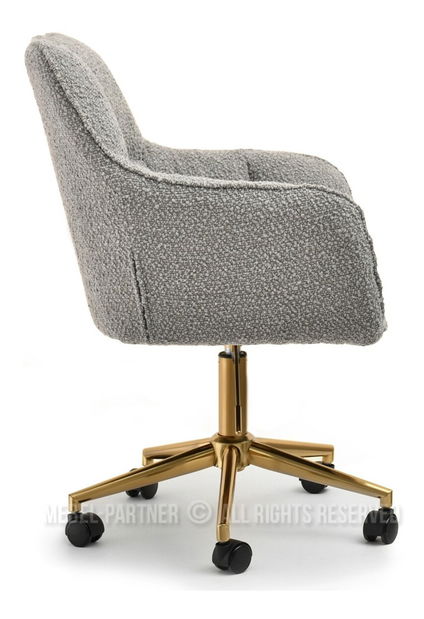 Fotel Island (szürke + króm)