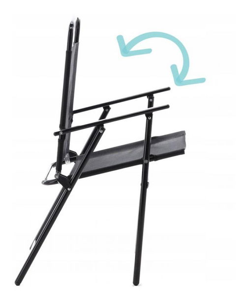 Kerti szett napernyővel Tenn 1 (fekete)