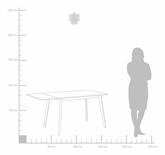 Lámpa Sofala (fehér)