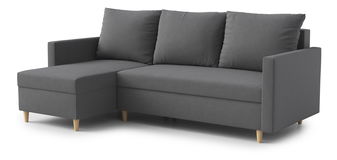 Rohová sedacia súprava Ronaldo (L) (sivá)